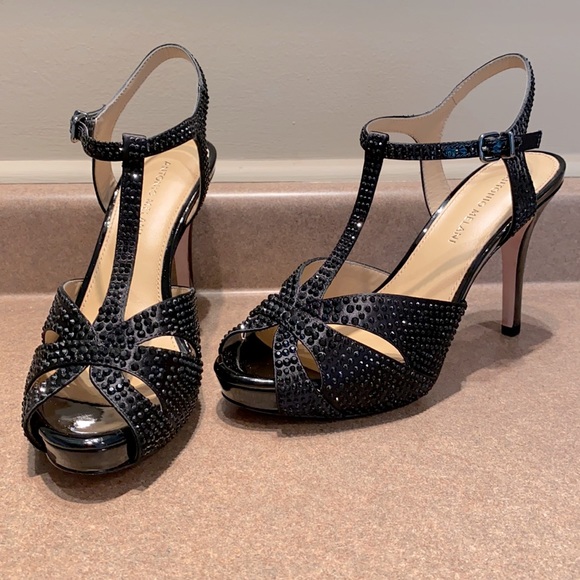 COPY - Antonio Melani Black Heels - Picture 1 of 6